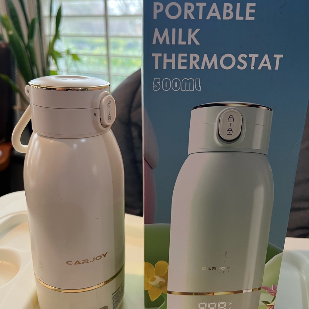 White Portable Warmer 500ml